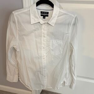 J. Crew Women’s Crisp White Button-Down Shirt